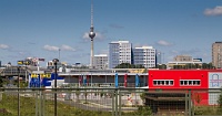 Berlin, depuis la Warschauerstrasse